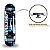 Skate Pro Urban Quadriculado Azul E Preto - Mormaii - Imagem 5