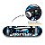 Skate Pro Urban Quadriculado Azul E Preto - Mormaii - Imagem 4