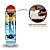 Skate Pro Urban Padrão De Surfe Vermelho Amarelo E Azul - Mormaii - Imagem 3