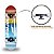 Skate Pro Urban Padrão De Surfe Vermelho Amarelo E Azul - Mormaii - Imagem 5