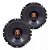 Alto Falante Selenium Flex 3 6Trfx50 6 Polegadas 100W Rms 4 Ohms Triaxial Bobina Simples Preto E Laranja - Jbl - Imagem 4