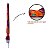 Guarda-Sol Fps 70 Em Aço Pintado 1,80M Poliéster Com Silvercoating Grande Trendy Laranja - Mor - Imagem 4