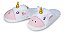 Pantufa Chinelo 3D Unicórnio Branco - Importway - Imagem 2