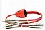 Kit 2X Cabo Rca Prata 1M + 2X Cabo Rca Prata 2M E 1F 40Cm - Stetsom - Imagem 5