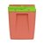 Caixa Térmica 18L Rosa Claro C/ Verde - Bel - Imagem 3