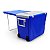 Caixa Térmica 3 Em 1 Mesa E Cadeira Azul E Branco - Importway - Imagem 9