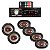 Kit Radio Automotivo Mp3 1Din USB SD FM Com 2 Alto-Falantes B3X60X E 4 Alto-Falantes B4X69X - Imagem 1