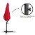 Kit Ombrelone Lateral 2,70M Com Led + Capa Para Ombrelone - Importway - Imagem 3