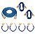 Kit Cabos Azul 5M + 2 1M + 4 Y - Tech One - Imagem 1