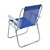 Cadeira de Praia Alta Lazy Alumínio Sannet Azul - Bel - Imagem 5