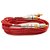 Kit 6X Cabo Rca Vermelho Prime Para Som Automotivo 1M - Tech One - Imagem 2