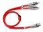Kit 1X Cabo Rca Prime Plug Metal 5M + 3X Cabo Rca Prata 2M E 1F - Tech One - Imagem 2