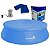 Piscina Borda Inflável Capacidade 2490L + Filtro 1249L/H 110V  + Lona 3X3 - Importway - Imagem 1