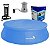 Piscina Borda Inflável Capacidade 2490L + Filtro 1249L/H 110V  + Bomba De Ar - Importway - Imagem 1
