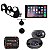 Kit Central Multimídia Mp5 Plus S/ Tv E S/ Gps + Câmera De Ré Borboleta Universal + Moldura 2Din Ap754 + Alto-Falante Quadriaxial Ts 6960Br + Circuito Amplificador Fullbrd Ir160.2 - Stetsom - Imagem 1
