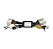Kit Interface Desbloqueio Tela Em Movimento Ft-Vf-Ty2 + Câmera De Visão Traseira / Dianteira Ft-Camera + Sensor De Estacionamento 4 Pontos Branco - Faaftech - Imagem 3
