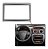 Kit Central Multimidia 2 Din Mp5 + Moldura Painel Dvd 2 Din - Expex - Imagem 5