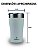 Copo Térmico Tulip Branco 500ml Isolamento a Vácuo E Emborrachado Anti-Ruído - Arell - Imagem 6