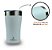 Copo Térmico Tulip Branco 500ml Isolamento a Vácuo E Emborrachado Anti-Ruído - Arell - Imagem 5