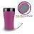 Copo Térmico Tulip Rosa 500ml Isolamento a Vácuo E Emborrachado Anti-Ruído - Arell - Imagem 6