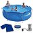 Kit Piscina Estruturada 5200 Litros Válvula Drenagem + Filtro 110V + Lona Plástica 4X4 + Capa - Importway - Imagem 1
