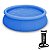 Piscina Borda Inflável Capacidade 2490L + Bomba De Ar - Importway - Imagem 1