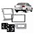 Moldura P/ Aparelho De Som/Dvd 2Din + Mold. Botoes Vidro Eletrico/Farol De Milha Primer Gol/Saveiro/Voyage G5 Ap549 -  Expex - Imagem 1