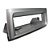 Moldura P/ Aparelho De Som/Dvd 1 Din Prata Punto/Linea .../12 Ap614 - Expex - Imagem 2