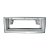 Moldura P/ Aparelho De Som/Dvd 1 Din Prata Punto/Linea .../12 Ap614 - Expex - Imagem 3