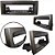 Moldura P/ Aparelho De Som/Dvd 1 Din Marrom Punto/Linea .../12 Ap616 - Expex - Imagem 3