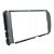 Moldura P/ Aparelho De Som/Dvd 1 E 2 Din  + Porta Objetos Cinza Etios (Todos) Ap637 - Expex - Imagem 1