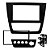 Moldura P/ Aparelho De Som/Dvd Preta Gol/Saveiro/Voyage G6 Gol/Saveiro/Voyage G6 Ap638 - Expex - Imagem 4