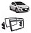 Moldura P/ Aparelho De Som/Dvd 2Din Cinza Peugeot 308/408 Ap690 - Expex - Imagem 1