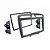 Moldura P/ Aparelho De Som/Dvd 2Din Cinza Peugeot 308/408 Ap690 - Expex - Imagem 2