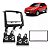 Moldura P/ Aparelho De Som/Dvd 2Din Grafite Palioweek./Adv./Att./Trek 12/ Strada Adv./Trek./Work. 12/. Siena El 12 Ap700 - Expex - Imagem 1