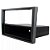 Moldura P/ Aparelho De Som/Dvd 1Din Cinza Corsa 02/10 G2 - Montana 03/10 - Meriva 03/12 - Vectra 05/11 Ap710 - Expex - Imagem 1