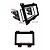 Moldura P/ Aparelho De Som/Dvd 2Din Preta S10/Blazer 95/00 Ap789 - Expex - Imagem 3