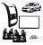Moldura P/ Aparelho De Som/Dvd 2Din Preto Sandero Authentique/Expression/Stepway/ Privilégi .../11 - Logan 2010 Ap662 - Expex - Imagem 1