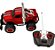 Carrinho De Controle Remoto Vermelho Monster 4X4 - Importway - Imagem 2