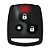 Controle Alarme Automotivo Br202 Com Led Vermelho - Olimpus - Imagem 1