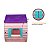 Casinha De Brinquedo Magical Roxo C/ Branco - Bel - Imagem 7