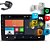 Kit Central Multimídia Android 10.1 Com Tela 10'' + Câmera De Ré Borboleta Universal + Moldura Honda Hr-V 2015 a 2020 10'' - Faaftech - Imagem 1