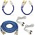 Kit 1X Cabo Rca Prime 5Mm 5M + 2X Cabo Y Prime 5Mm 2 Macho E 1 Fêmea + 1X Cabo Rca Injetado 1M - Tech One - Imagem 1