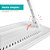 Defletor Para Ar Condicionado Nacional 60X110Cm Em Nylon Branco Diversos Modelos Ar Condicionado Split Universal Com Regulagem - Casa Attract - Imagem 9