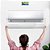 Defletor Para Ar Condicionado Nacional 60X110Cm Em Nylon Branco Diversos Modelos Ar Condicionado Split Universal Com Regulagem - Casa Attract - Imagem 7
