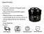 Panela Elétrica De Arroz 6 Xícaras 1,2 L 400W Antiaderente Automática Apa 010 220V - Amvox - Imagem 2