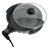 Panela Elétrica Grill 110V Redonda 40 Cm Multifuncional 1200W Antiaderente Ape 4000 Preta - Amvox - Imagem 5