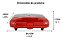 Sanduicheira E Grill Elétrica 750W Lanches Dupla Antiaderente Vermelha Inox Ams 500 Red 110V - Amvox - Imagem 4