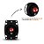 Alto Falante Bbr 4 Polegadas 100W Rms 4 Ohms Triaxial Bobina Simples Preto E Vermelho Par - Bomber - Imagem 7