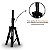 Suporte Pedestal Tripé Caixa Som Acústica Audio Ativa Passiva Profissional Ajustável Amvox Tp001 - Amvox - Imagem 5